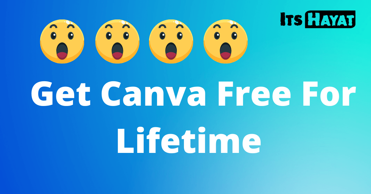 Get Canva Free For Lifetime