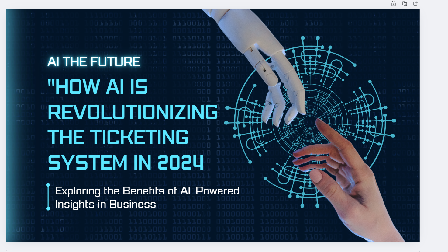 AI-Powered Ticketing